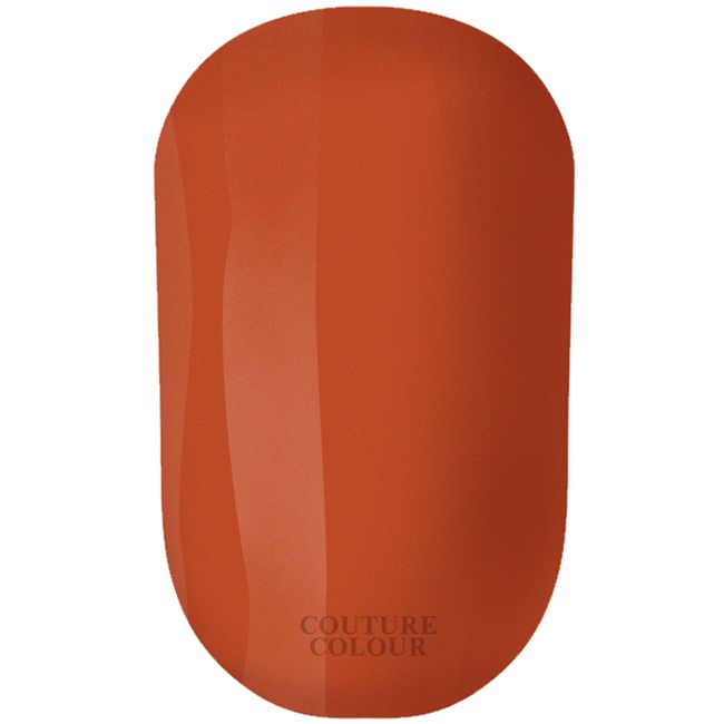 Гель-лак Couture Colour №140 (темно-оранжевый, эмаль) 9 мл