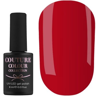 Гель-лак Couture Colour №160 (червоний, емаль) 9 мл