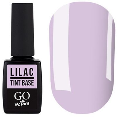 База для гель-лака Go Active Tint Base Lilac №04 (лиловый) 10 мл