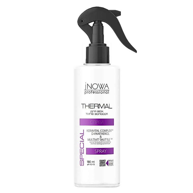 Термозащитный спрей для волос jNOWA Special Thermal Spray 180 мл