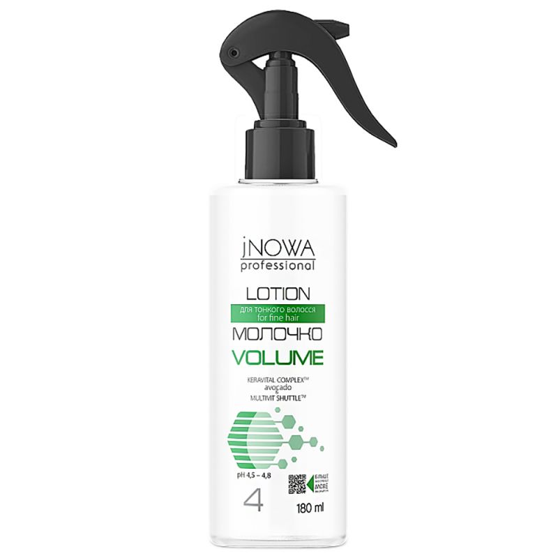 Молочко-спрей для объема волос jNOWA Volume Lotion 180 мл