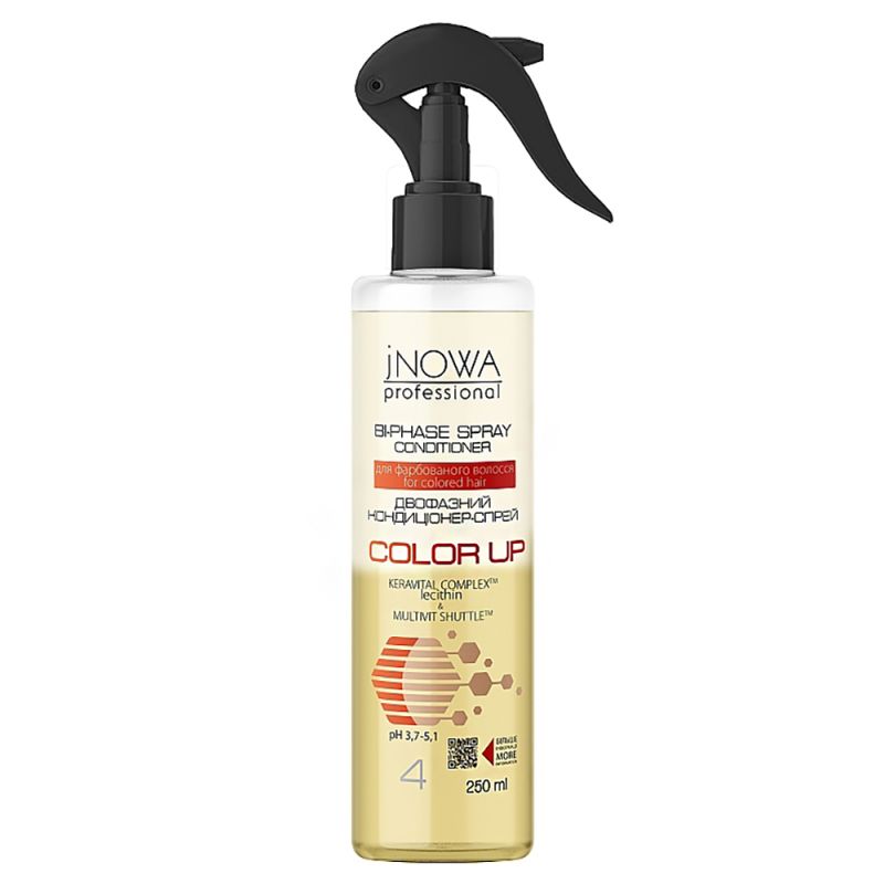 Двофазний кондиціонер для фарбованого волосся jNOWA Color Up Bi-Phase Spray Conditioner 250 мл