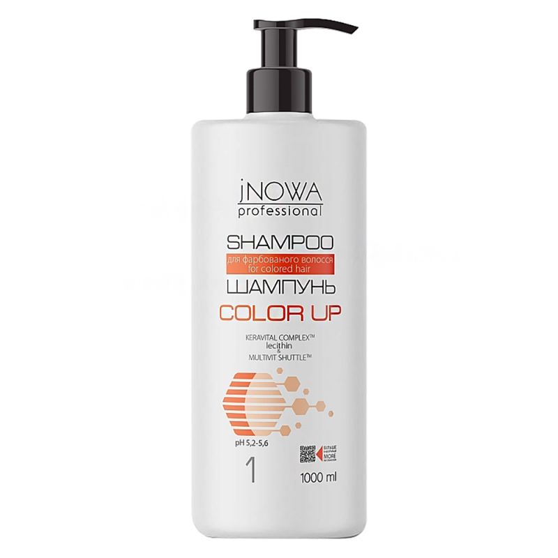 Шампунь для фарбованого волосся jNOWA Color Up Shampoo 1000 мл