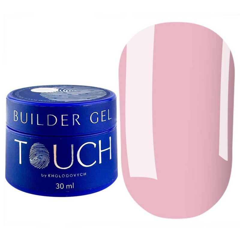 Моделюючий гель Touch Builder Gel Frappe (оранжево-рожевий) 30 мл
