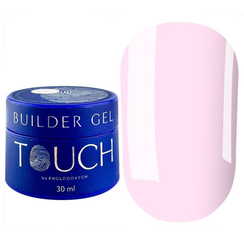 Моделюючий гель Touch Builder Gel Yogurt (блідо-рожевий) 30 мл