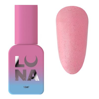 Топ для гель-лаку матовий Luna Top Matte Sand Peach Pink (рожевий персик з блискітками) 13 мл