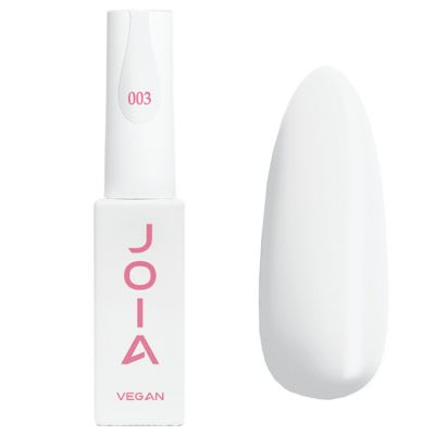 Гель-лак JOIA Vegan №003 (белый с микроблеском) 6 мл