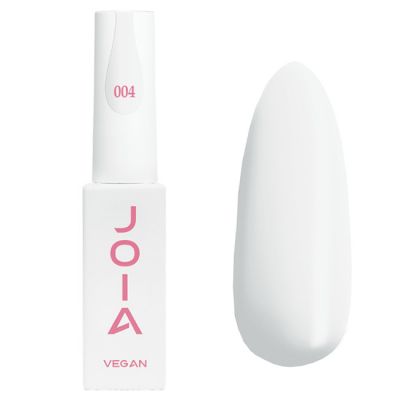 Гель-лак JOIA Vegan №004 (молочно-белый, эмаль) 6 мл