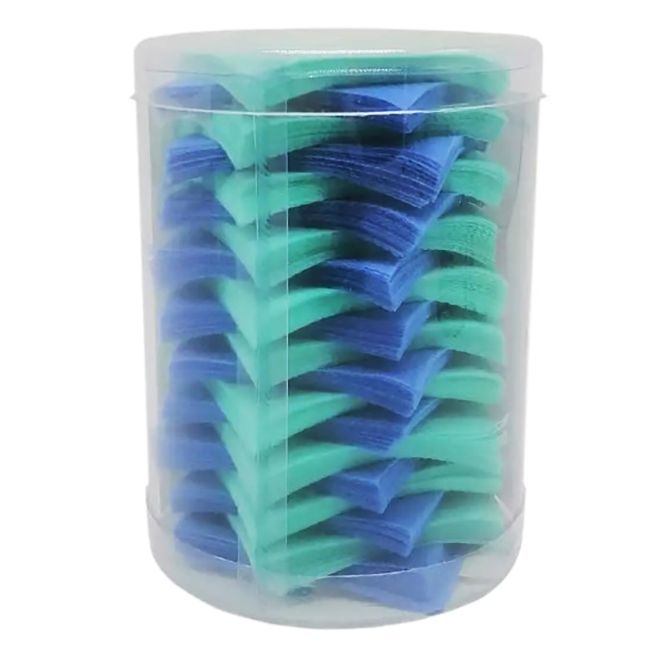 Салфетки в тубусе Polix Pro&Med Dental Pro 6х6 см (спанлейс, цветные) 400 штук