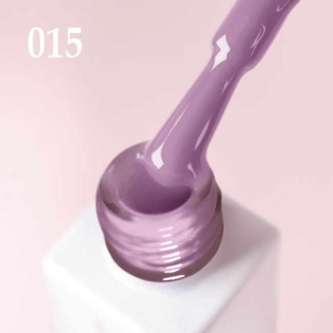 Гель-лак JOIA Vegan №015 (розово-фиолетовый, эмаль) 6 мл