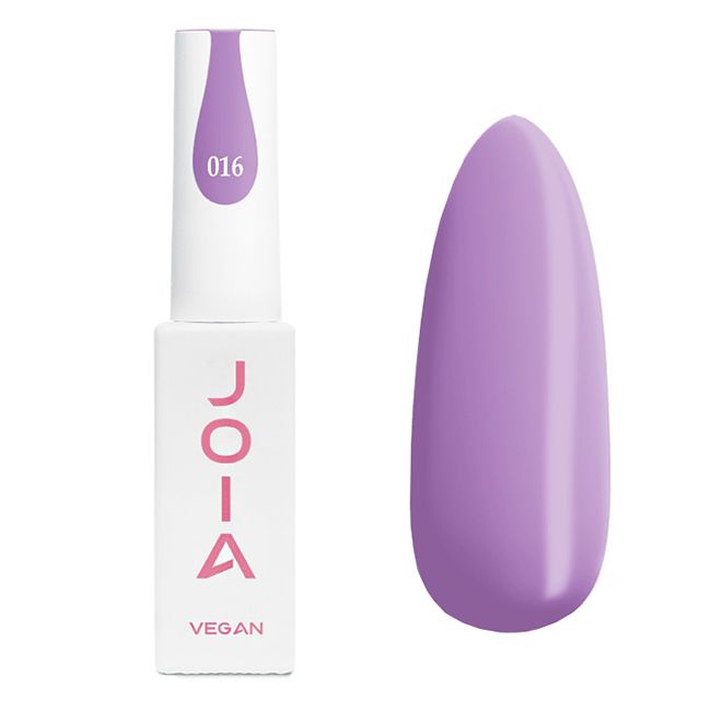 Гель-лак JOIA Vegan №016 (фиолетовый, эмаль) 6 мл