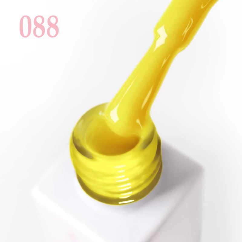 Гель-лак JOIA Vegan №090 (бананово-жовтий неон, емаль) 6 мл