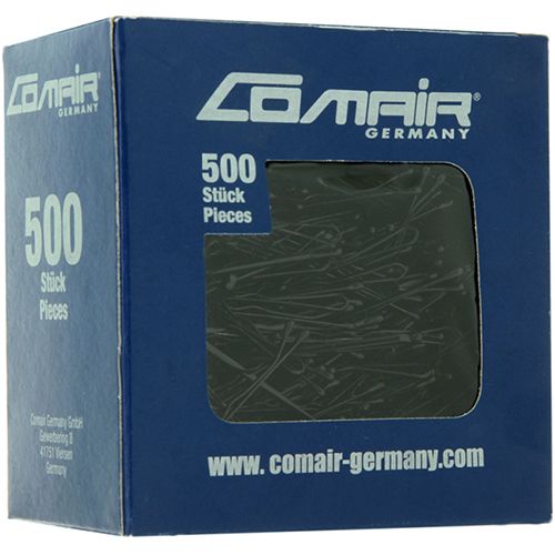 Невидимки Comair Hair Clips Pretty Fashion 5 см (волнистые, черные) 500 штук