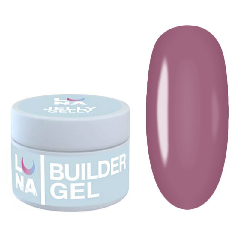 Моделюючий гель-желе Luna Jelly Gelly №05 (темно-рожевий) 15 мл