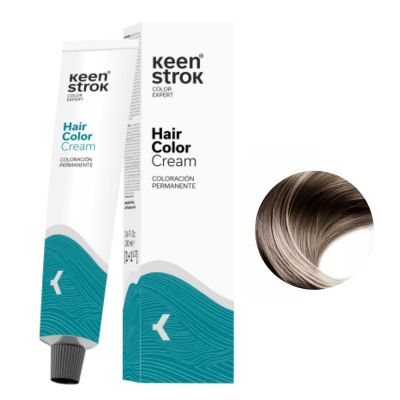 Крем-фарба для волосся Keen Strok Hair Color Cream 9 (дуже світлий блонд) 100 мл