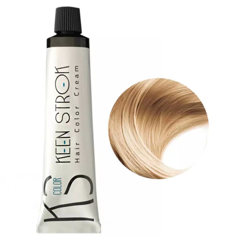 Крем-фарба для волосся Keen Strok Hair Color Cream 10 (платиновий блонд) 100 мл