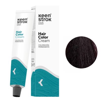 Крем-краска для волос Keen Strok Hair Color Cream 4.5 (махагон коричневый) 100 мл