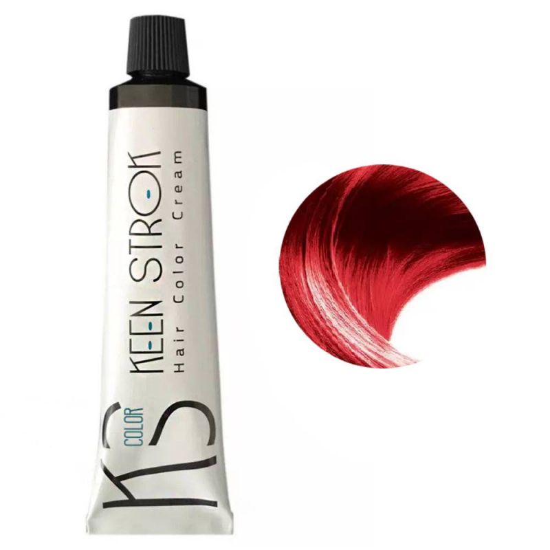 Крем-фарба для волосся Keen Strok Hair Color Cream 66.66 (інтенсивний червоний) 100 мл