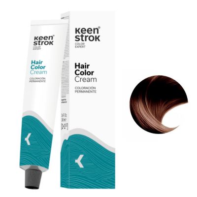 Крем-фарба для волосся Keen Strok Hair Color Cream 4.9 (шоколадно-коричневий) 100 мл