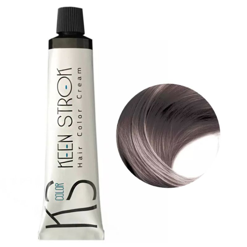 Крем-фарба для волосся Keen Strok Hair Color Cream 6.1 (попелястий темний блонд) 100 мл
