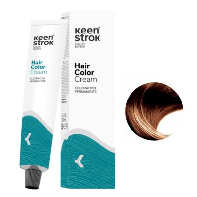 Крем-фарба для волосся Keen Strok Hair Color Cream 6.3 (золотистий темний блонд) 100 мл