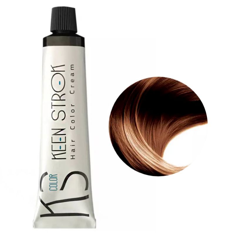 Крем-фарба для волосся Keen Strok Hair Color Cream 6.3 (золотистий темний блонд) 100 мл