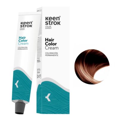 Крем-фарба для волосся Keen Strok Hair Color Cream 6.9 (коричневий темний блонд) 100 мл