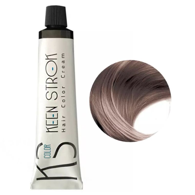 Крем-краска для волос Keen Strok Hair Color Cream 8.1 (пепельный светлый блонд) 100 мл