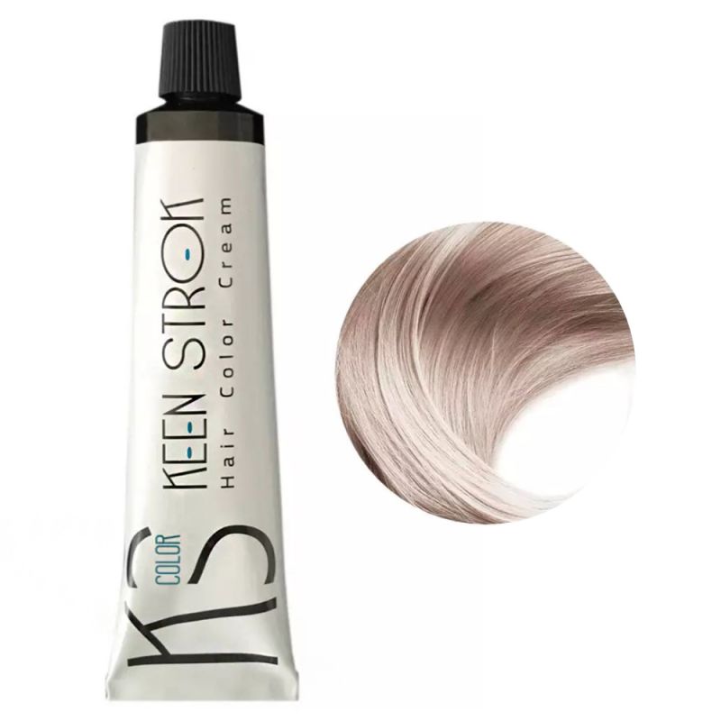 Крем-фарба для волосся Keen Strok Hair Color Cream 11.1 (супер світлий попелястий блонд) 100 мл