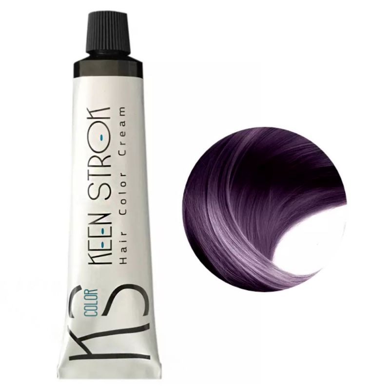 Крем-фарба для волосся Keen Strok Hair Color Cream 4.22 (інтенсивний фіолетово-коричневий) 100 мл