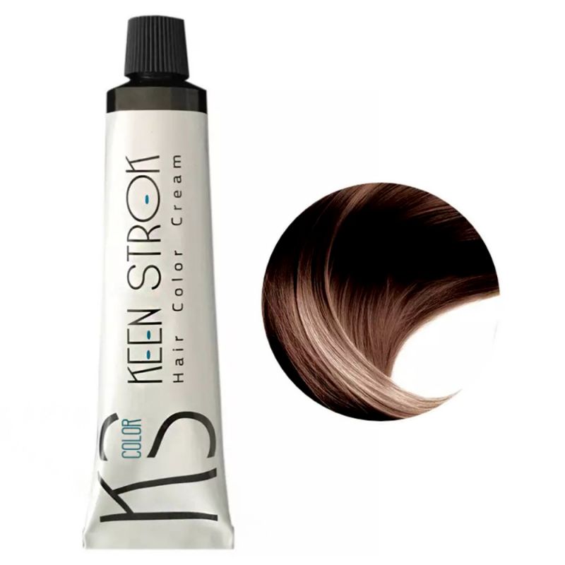 Крем-краска для волос Keen Strok Hair Color Cream 5.22 (интенсивный светлый коричневый) 100 мл
