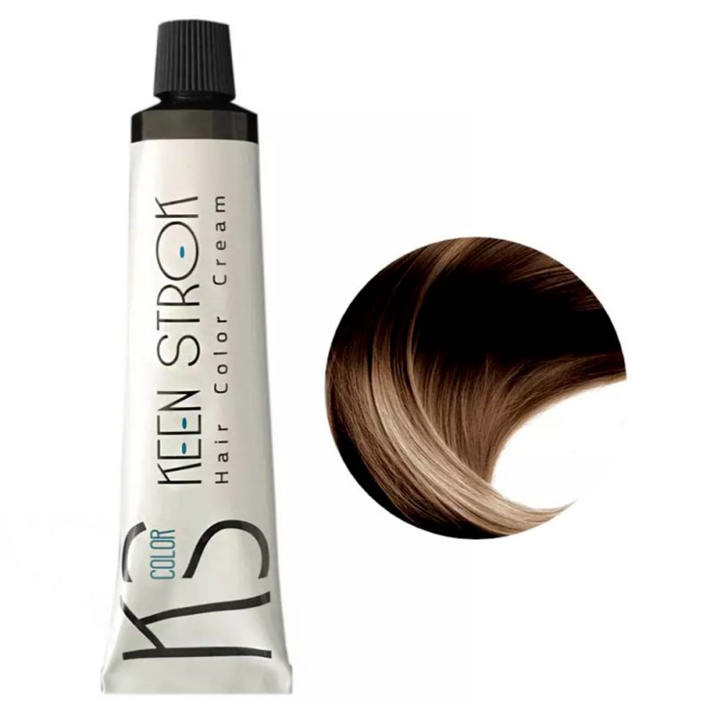 Крем-фарба для волосся Keen Strok Hair Color Cream 6.00 (інтенсивний темний блонд) 100 мл