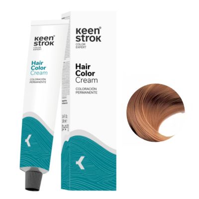 Крем-фарба для волосся Keen Strok Hair Color Cream 6.31 (золотисто-попелястий темний блонд) 100 мл