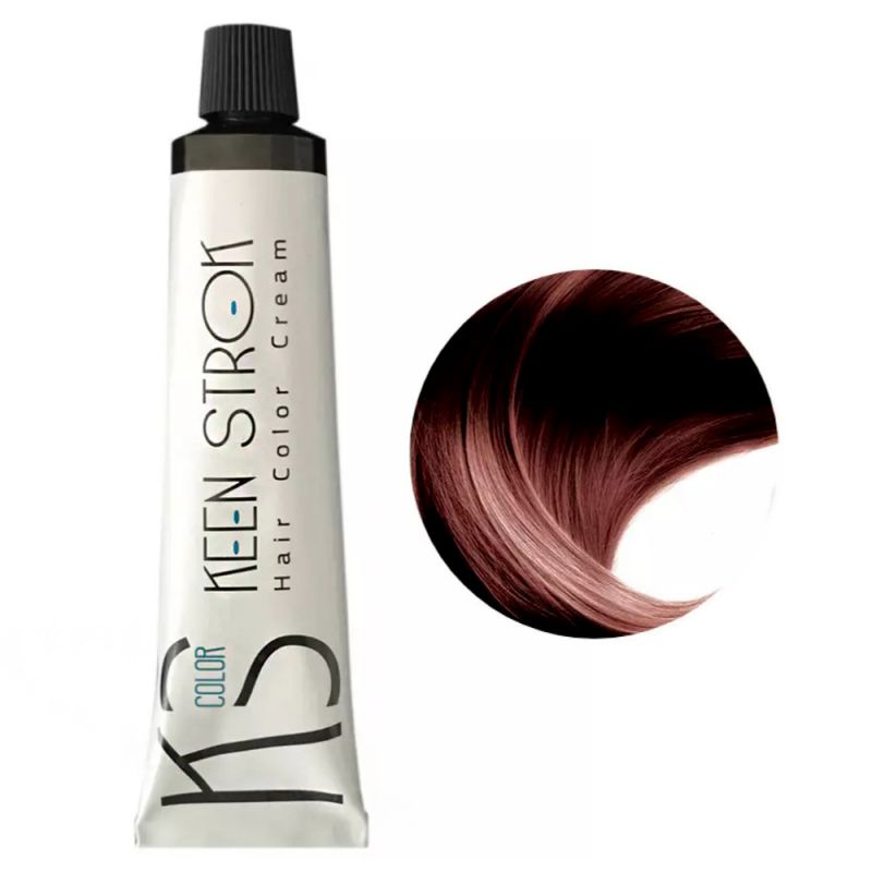 Крем-фарба для волосся Keen Strok Hair Color Cream 6.35 (золотисто-махагоновий темний блонд) 100 мл