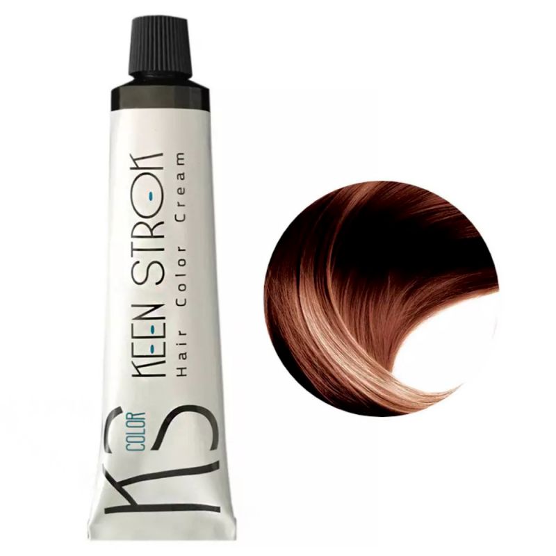 Крем-краска для волос Keen Strok Hair Color Cream 6.93 (золотисто-коричневый темный блонд) 100 мл