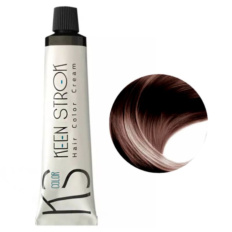 Крем-фарба для волосся Keen Strok Hair Color Cream 6.99 (насичений коричневий темний блонд) 100 мл