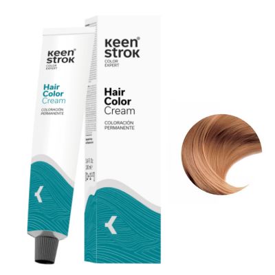 Крем-фарба для волосся Keen Strok Hair Color Cream 7.31 (золотисто-попелястий блонд) 100 мл