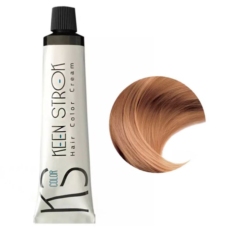 Крем-фарба для волосся Keen Strok Hair Color Cream 7.31 (золотисто-попелястий блонд) 100 мл