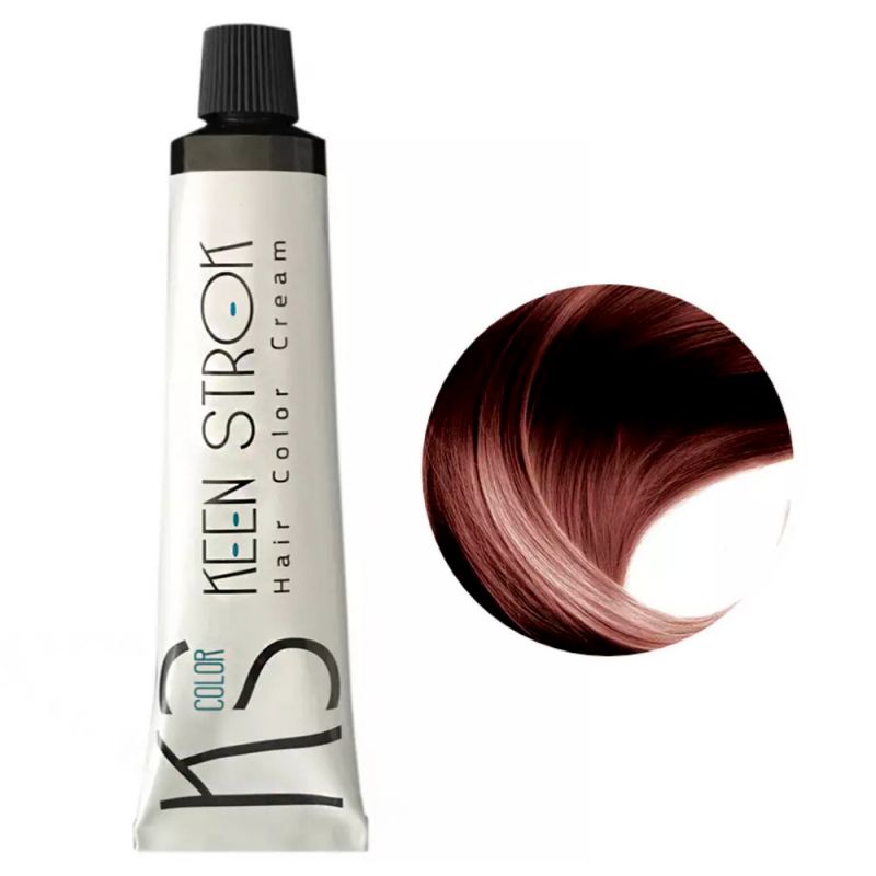 Крем-фарба для волосся Keen Strok Hair Color Cream 7.35 (золотисто-махагоновий блонд) 100 мл
