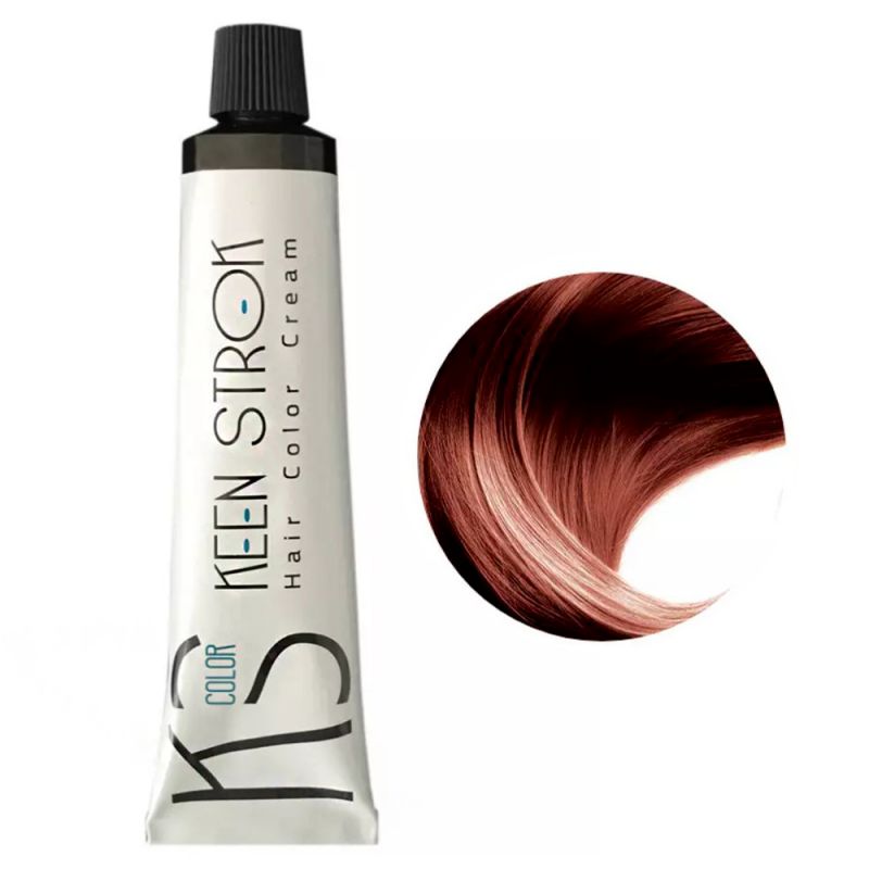Крем-фарба для волосся Keen Strok Hair Color Cream 8.35 (світло-золотистий махагоновий блонд) 100 мл