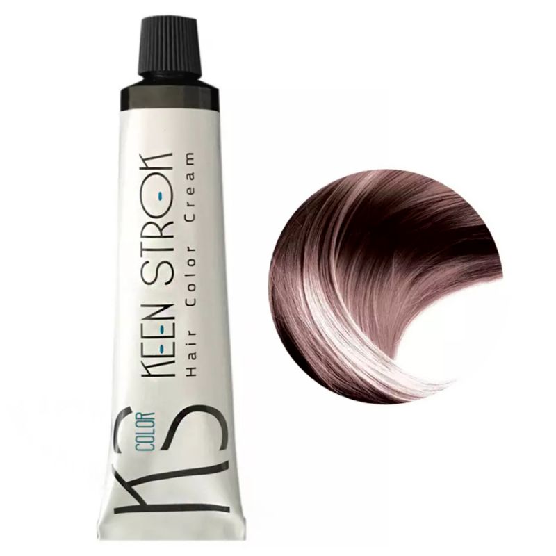 Крем-фарба для волосся Keen Strok Hair Color Cream 9.21 (дуже світлий перлинно-попелястий блонд) 100 мл