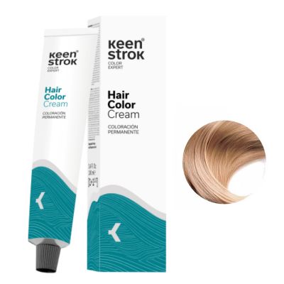 Крем-краска для волос Keen Strok Hair Color Cream 9.31 (очень светлый золотисто-пепельный блонд) 100 мл