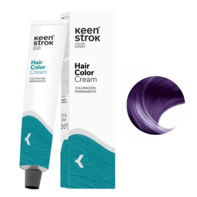 Крем-фарба для волосся Keen Strok Hair Color Cream 0.2 (фіолетовий мікстон) 100 мл