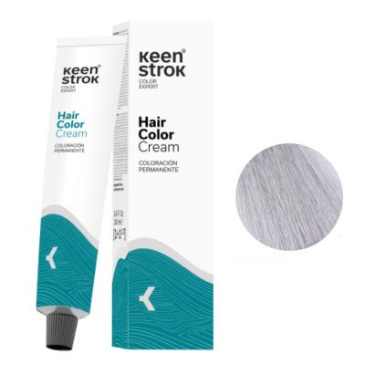 Крем-фарба для волосся Keen Strok Hair Color Cream 0.21 (перламутрово-попелястий) 100 мл