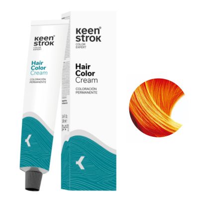 Крем-фарба для волосся Keen Strok Hair Color Cream 0.34 (золотисто-мідний) 100 мл