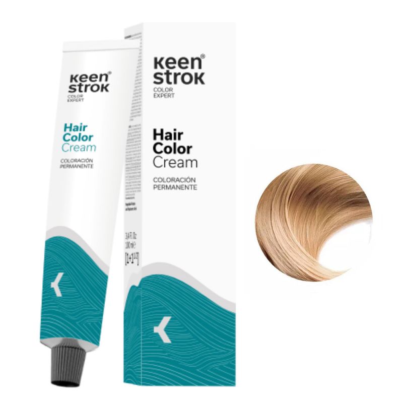 Крем-краска для волос Keen Strok Hair Color Cream 10.31 (платиновый пепельно-золотистый блонд) 100 мл