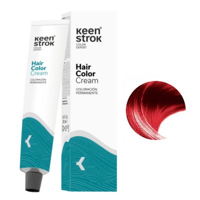 Крем-краска для волос Keen Strok Hair Color Cream 66.66 (интенсивный красный) 100 мл