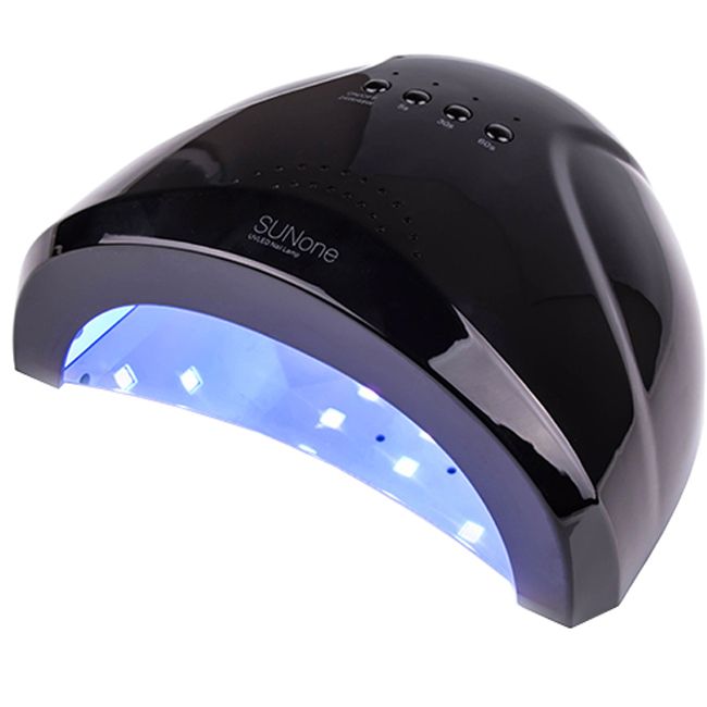 Лампа для ногтей SUNone LED-UV Black 48 Вт
