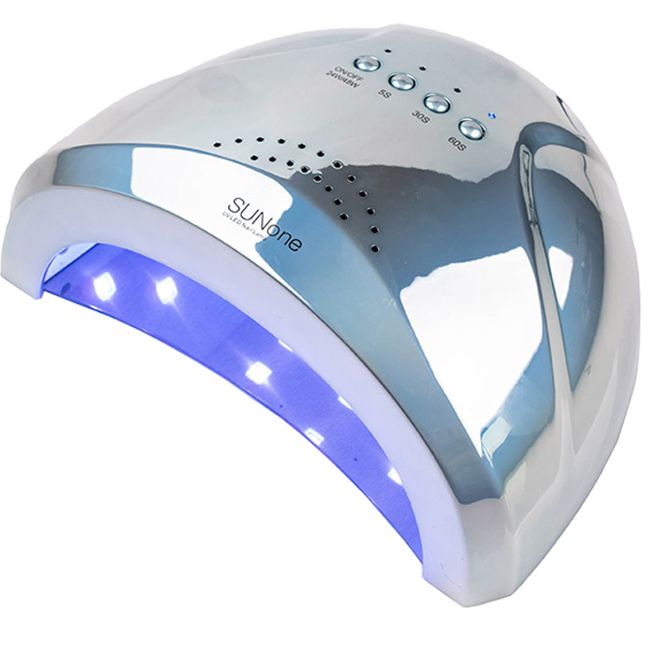 Лампа манікюрна SUNone Mirror LED-UV Blue 48 Вт