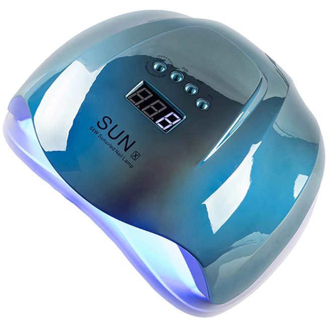 Лампа для нігтів Sun X Mirror LED-UV Blue 54 Вт